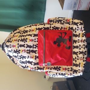 Disney backpack with lunch bag